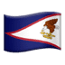 🇦🇸 flag: American Samoa display on Apple